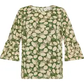 Usha Bluse Damen Grün Mehrfarbig