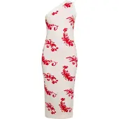 IZIA Kleid Damen Wollweiss Rot