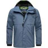 STONE HARBOUR leichte Herrenjacke Zanjaar mit Fleecefutter & 2-Wege-Reißverschluss