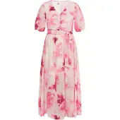 IZIA Kleid Damen Rosa Mehrfarbig
