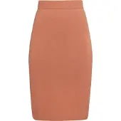 Usha Strick Midirock Damen Beige-Rosa