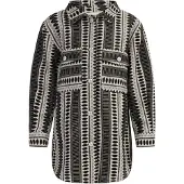IZIA Hemdjacke Mädchen schwarz-wollweiß