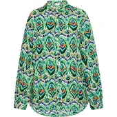 Usha Bluse Damen Grün Mehrfarbig