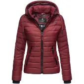 NAVAHOO Damen Steppjacke Lulana – Leicht, Stylisch & Abnehmbare Kapuze
