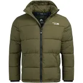 Arctic Seven Winterjacke "Herren Winterjacke AS333", Herren, Gr. L, grün (schwarz olive), Obermaterial: 100% Polyester PES., Jacken Winterjacke