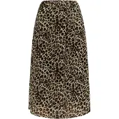 Faina Rock mit Leoprint Damen Beige Löwe