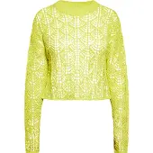 IZIA Strickpullover Damen Limette