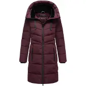 MARIKOO Winterjacke "Natsukoo XVI" Stepp Mantel mit großer Kapuze
