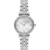 Giorgio Armani Emporio AR11701 GIANNI T-BAR Uhr Damenuhr Edelstahl silber