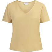Usha Blusenshirt Damen Höllengelb