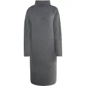 Usha WHITE LABEL Kleid Damen dunkelgrau melange