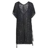 Usha Poncho Damen schwarz