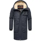 STONE HARBOUR Herren Outdoorjacke Cyriaan mit Teddyfellkapuze & winddichtem Design