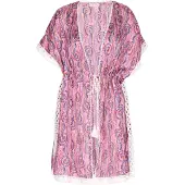 IZIA Kimono Damen Rosa Mehrfarbig
