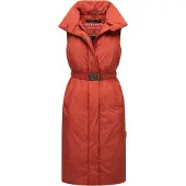 NAVAHOO Abendlied Damen lange Winter Weste – warm & stilvoll