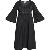 Usha Kleid Damen schwarz