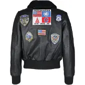 TOP GUN Lederblouson TG20212520 Damen black XL