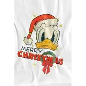 Disney - "Merry Christmas" T-Shirt für Herren (Weiß)