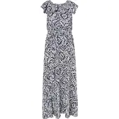 IZIA Maxikleid mit Print Damen schwarz