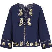 Usha Bluse Damen Marine