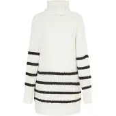 Usha Strickpullover Damen weiss