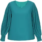 Usha Bluse in großen Größen Frauen Grün
