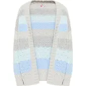 IZIA Offener Cardigan Damen hellgrau melange