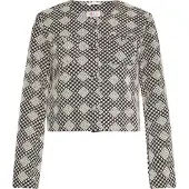 IZIA Jacke Damen Baumwolle schwarz, L 722806-0001-09940