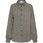Usha Bluse Damen schwarz/beige