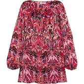 Usha Bluse Damen Rosa Mehrfarbig