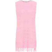 Usha Strickkleid Damen rosa
