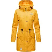 NAVAHOO Outdoorjacke "Deike" mit Kapuze modischer Damen Outdoor Regenmantel