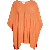 Usha Poncho Damen Aprikose