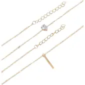 Faina Halskette Frauen Gold