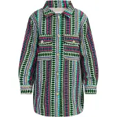 IZIA Hemdjacke Mädchen Mehrfarbig Türkis