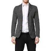 Dolce&Gabbana Bedruckter Blazer im klassischen Schnitt