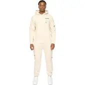 Duck and Cover - "Adamsberg" Hoodie und Jogginghosen-Set für Herren (Naturweiß)