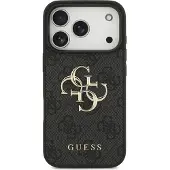 GUESS Apple iPhone 17 Pro Hülle - Kunststoff - - Backcover/Hard Case - Schwarz