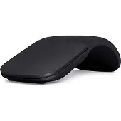 Microsoft Surface Arc Maus/Blaue Spur/1 000 DPI/Drahtloses Bluetooth/Schwarz