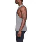 Under Armour Funktionstop "UA LEFT CHEST CUT OFF TANK" leichtes Design, weiches Material, schnell trocknender Stoff
