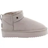 Warmbat Boots Durack Suede Plateau Damen Cement-Schuhgröße 40