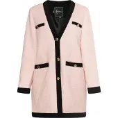 Faina Bouclé-Blazer Damen rosa