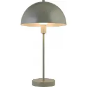 Licht-Erlebnisse Pilzlampe Grün Metall 46,2 cm Bauhaus Tischleuchte Schreibtisch E14 Nachttischleuchte Schlafzimmer
