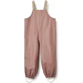 Wheat Regenhose m. Träger - PU - Charlo - Dusty Lilac - - 5 Jahre (110) - Regenhosen