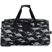 Chiemsee Reisetasche Trolley Jump N Fly Wheeled Duffle Black schwarz 65cm