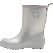 Hummel Rubber Boot Jr Kinder Gummistiefel Regenstiefel Stiefel Kinderstiefel wasserdicht silber 206511-1508, Schuhgröße:30 EU