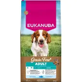 Eukanuba Adult S/M Getreidefrei Meeresfisch Hundefutter | 2 x 12 kg