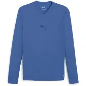 Puma Teamgoal Baselayer Tee LS electric blue lemonade-team royal (02) XL