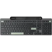 Lenovo 4Y41R69494, Volle Größe (100%), Kabellos, Bluetooth, Plunger key switch, Schwarz, Grün