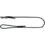 Trixie Hondenriem Soft Rope Zwart / Grijs - 120X0,6 Cm